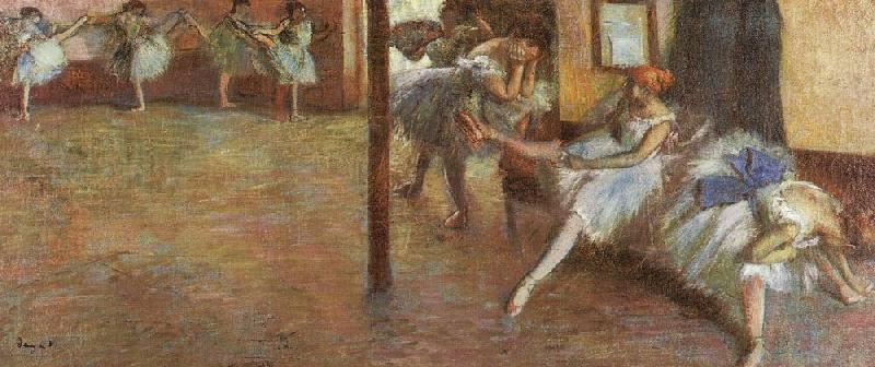 Edgar Degas Ballet Rehearsal China oil painting art